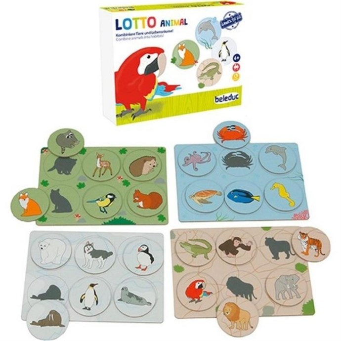 Beleduc%20Active%20Kids%20/%20Lotto%20Animal%20–%20Vahşi%20Doğa%20Tombala