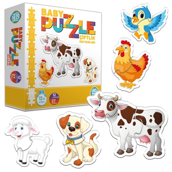 Circle%20Toys%20Baby%20Puzzle%20Çiftlik%20Hayvanları