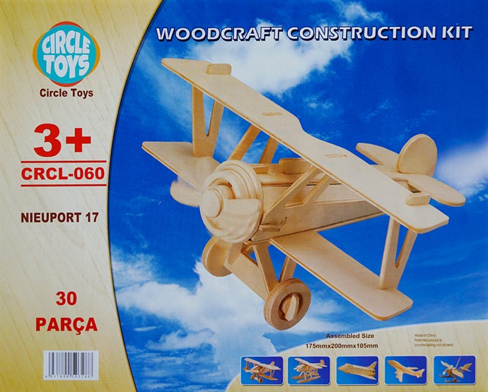 Circle%20Toys%20Nieuport%2017%20(Model%20Uçak)%20Ahşap%20Maket