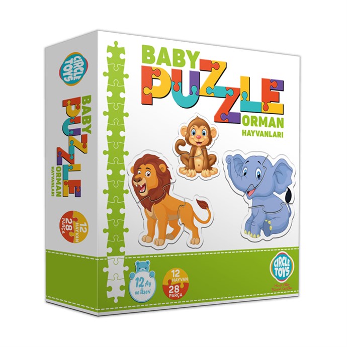 Circle%20Toys%20Baby%20Puzzle%20Orman%20Hayvanları