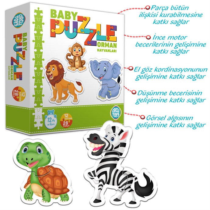 Circle%20Toys%20Baby%20Puzzle%20Orman%20Hayvanları