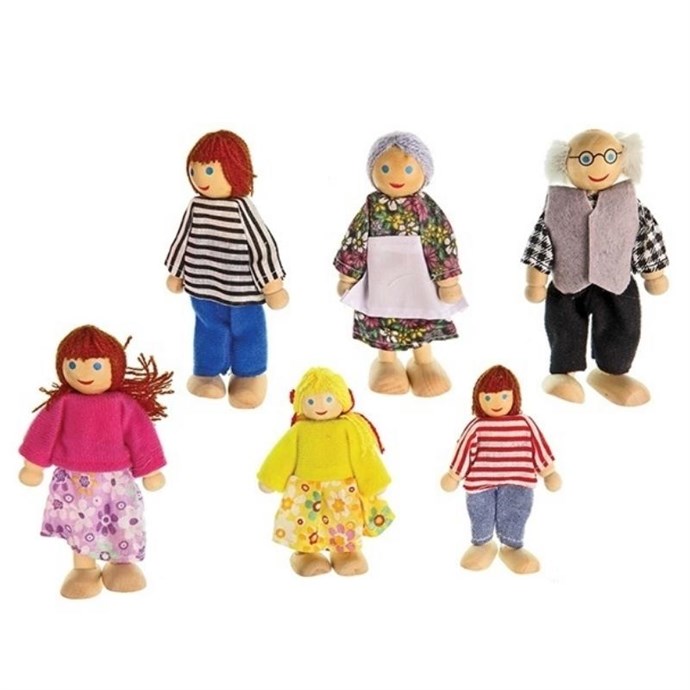 Circle%20Toys%20Ahşap%20Aile%20Seti%206%20Parça