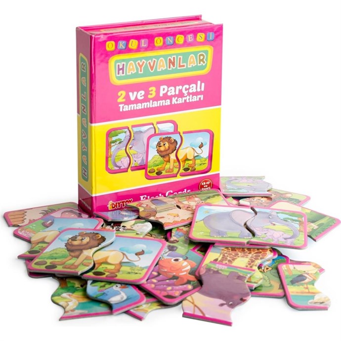 Diytoy%201185%20Flash%20Cards%20-%20Hayvanlar%20/%202%20Yaş