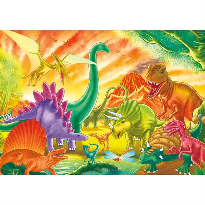 Ks%20Games%20The%20Age%20Of%20Dinosaurs%20Jumbo%20Boy%20Puzzle%2050%20Parça