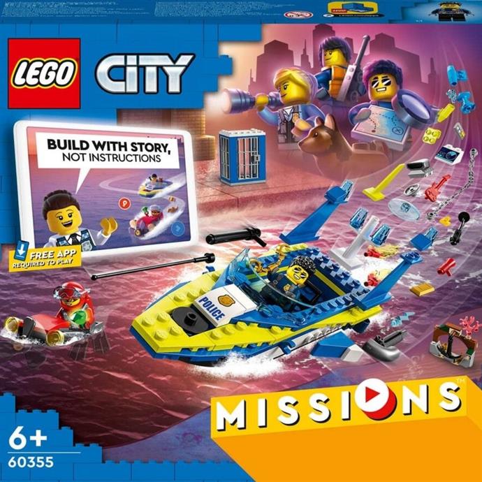 Lego%20City%20Su%20Polisi%20Dedektif%20Görevleri%20278%20parça