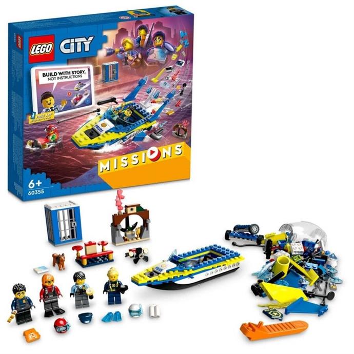 Lego%20City%20Su%20Polisi%20Dedektif%20Görevleri%20278%20parça