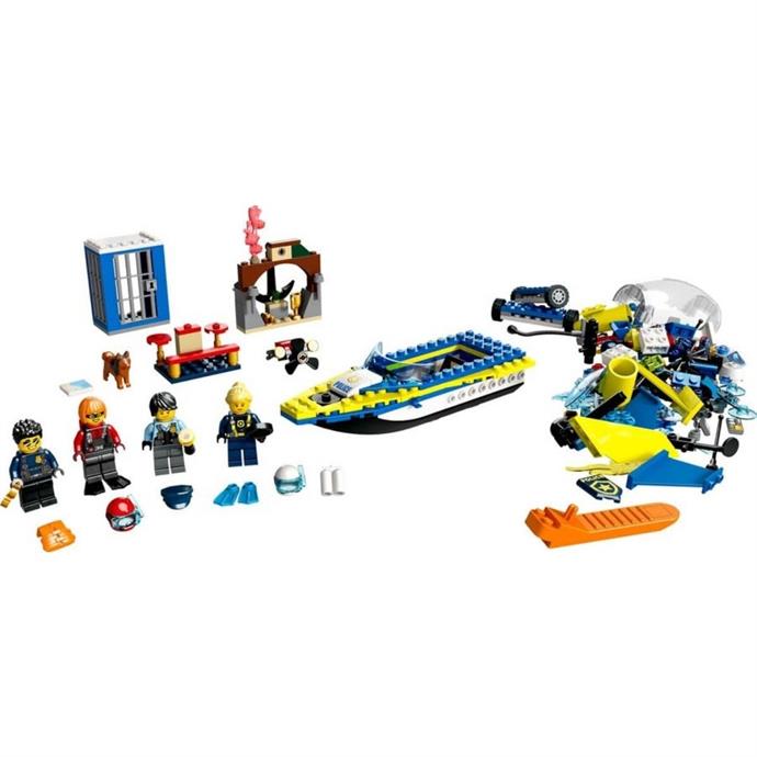 Lego%20City%20Su%20Polisi%20Dedektif%20Görevleri%20278%20parça