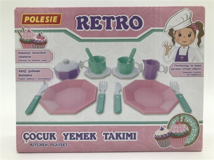 Polesie%20Re%20O%20Çocuk%20Yemek%20Takımı%2015%20Parça