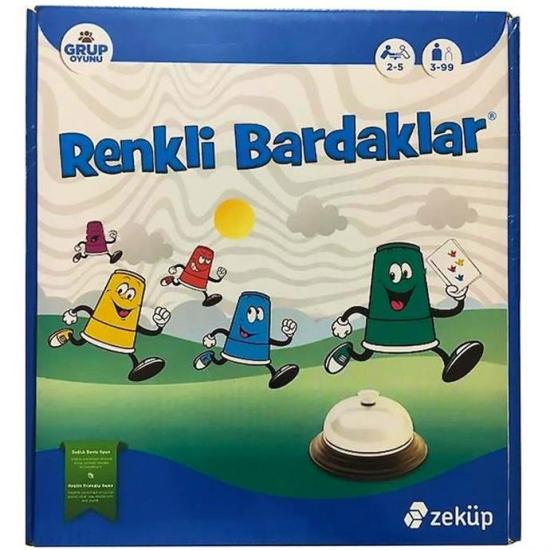 Zetka Renkli Bardaklar Oyunu