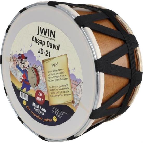 Jwin Ahşap Davul 30 Cm