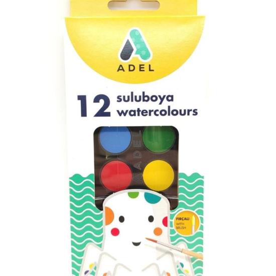 Adel Suluboya Küçük Boy 12 Renk