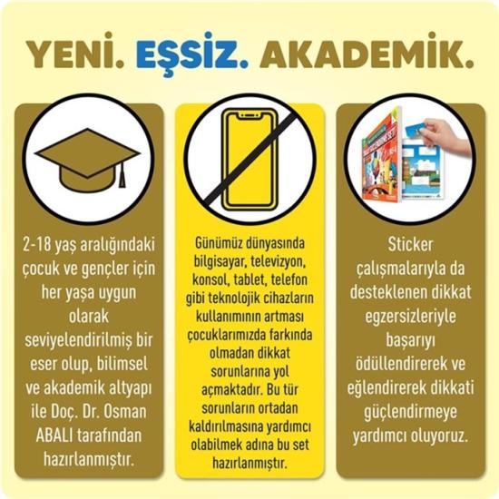 Adeda Dikkati Güçlendirme Seti 8 Yaş (2.Sınıf)