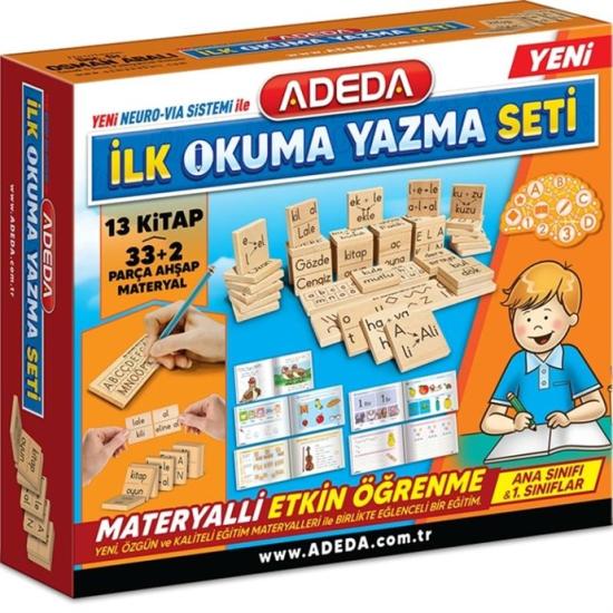 Adeda İlk Okuma Yazma Seti