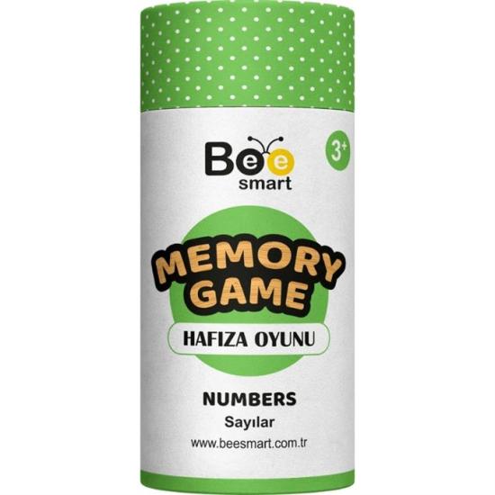 Bee Smart Memory Game Numbers - Ahşap Sayılar