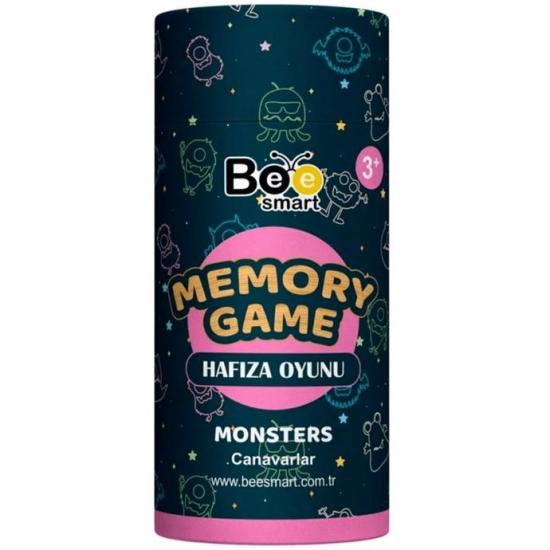 Bee Smart Memory Game Monsters - Ahşap Canavarlar