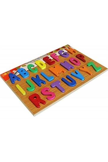 Bemi Toys Baskılı Alfabe Puzzle Ahşap