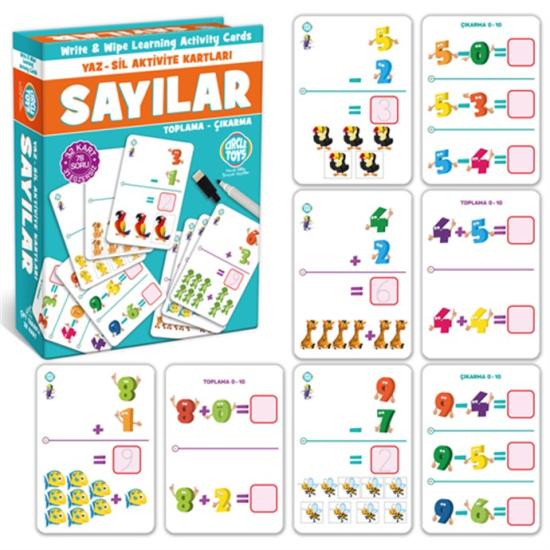 Circle Toys Yaz-Sil Sayılar