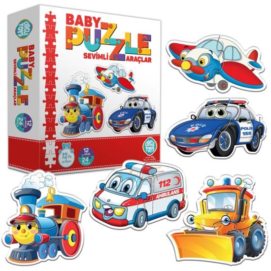 Circle Toys Baby Puzzle Araçlar