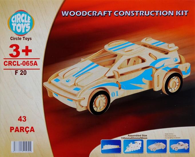 Circle Toys F-20 (F-20 Yarış Arabası) Ahşap Maket