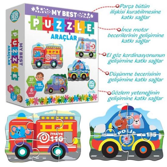 Circle Toys My Best Puzzle Araçlar