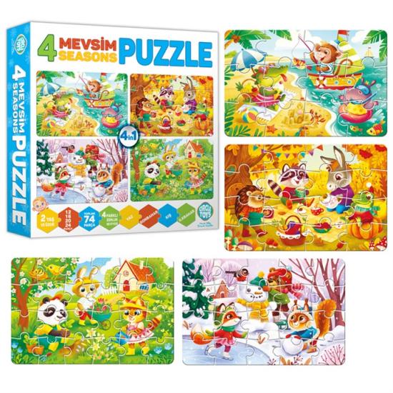 Circle Toys 4 Mevsim Puzzle