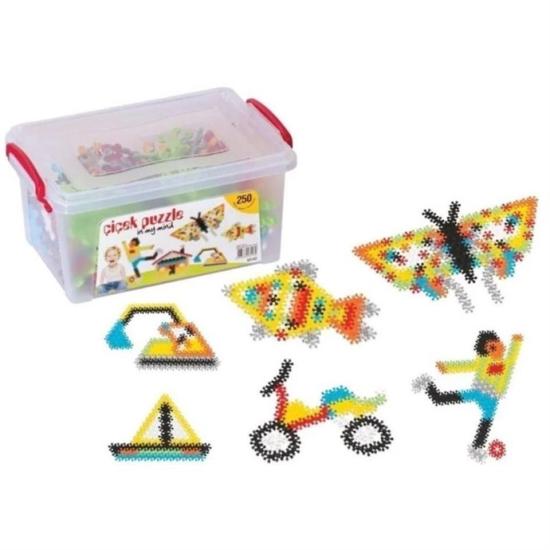 Dede Çıçek Puzzle Küçük Kutu / 250 Parça Set