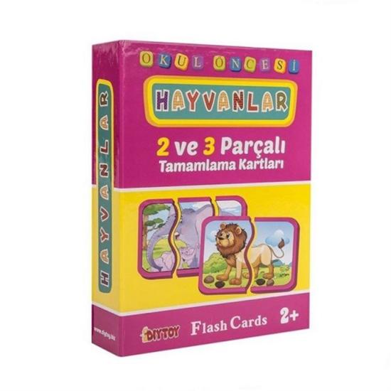 Diytoy 1185 Flash Cards - Hayvanlar / 2 Yaş