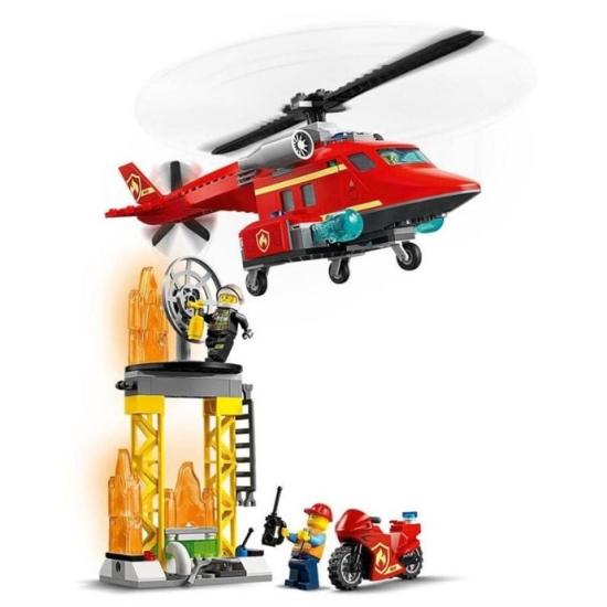 Lego City Itfaiye Kurtarma Helikopteri