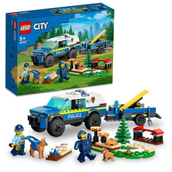 Lego City Mobil Polis Köpeği Eğitimi 197 parça