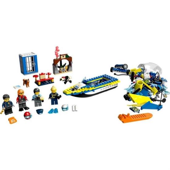 Lego City Su Polisi Dedektif Görevleri 278 parça