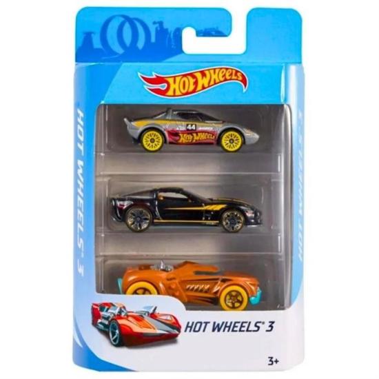 Hot Wheels Üçlü Araba Seti