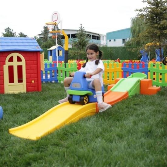 King Kids Roller Coaster Arabalı