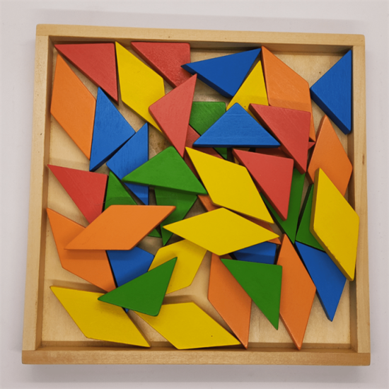 Ahşap Yıldız Tangram 39 Parça