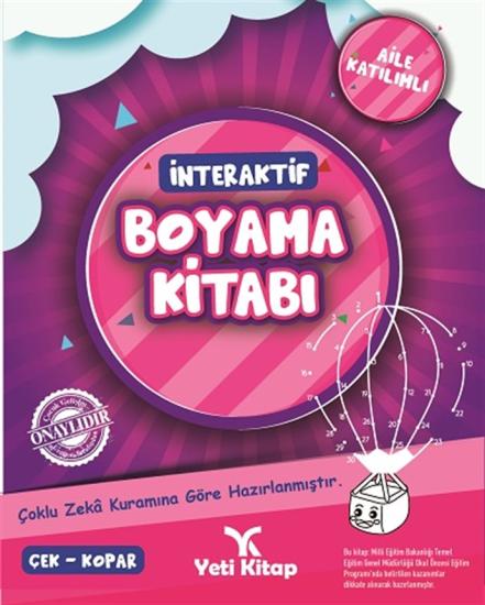 Yeti Kitap Interaktif Boyama Kitabı 2