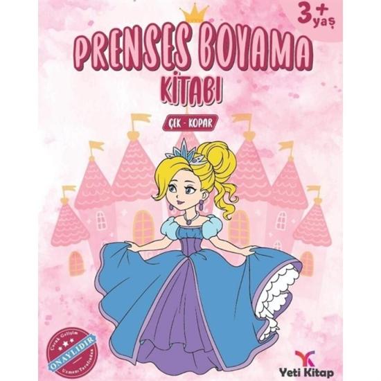 Yeti Kitap Prenses Boyama Kitabı