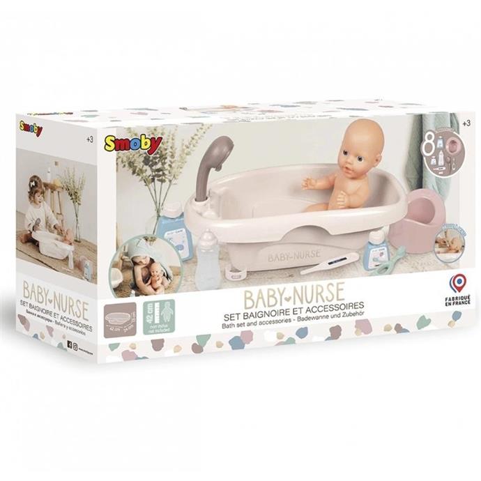 Smoby%20Baby%20Nurse%20Banyo%20Seti%20ve%20Aksesuarları