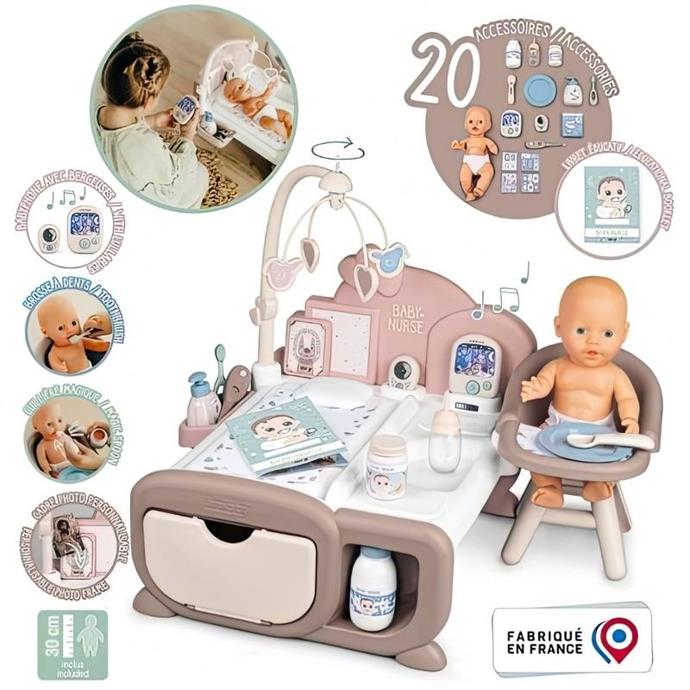 Smoby%20Baby%20Nurse%20Bebek%20Bakım%20Seti