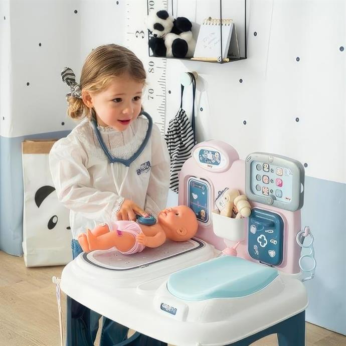 Smoby%20Baby%20Nurse%20Bebek%20Sağlık%20Bakım%20Merkezi%20Oyun%20Seti