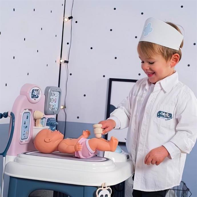 Smoby%20Baby%20Nurse%20Bebek%20Sağlık%20Bakım%20Merkezi%20Oyun%20Seti