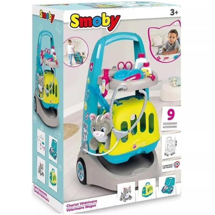 Smoby%20Veteriner%20İlk%20Yardım%20Arabası