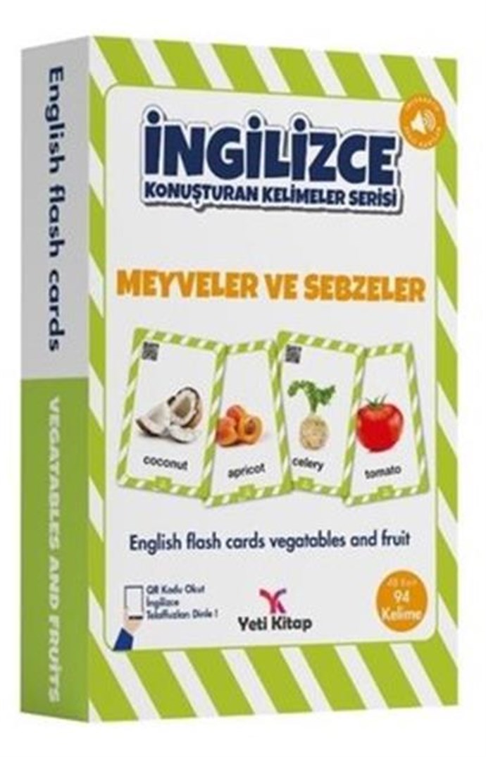 Yeti%20Kitap%20Ingilzce%20Kelime%20Kartları%20Meyveler%20Ve%20Sebzeler