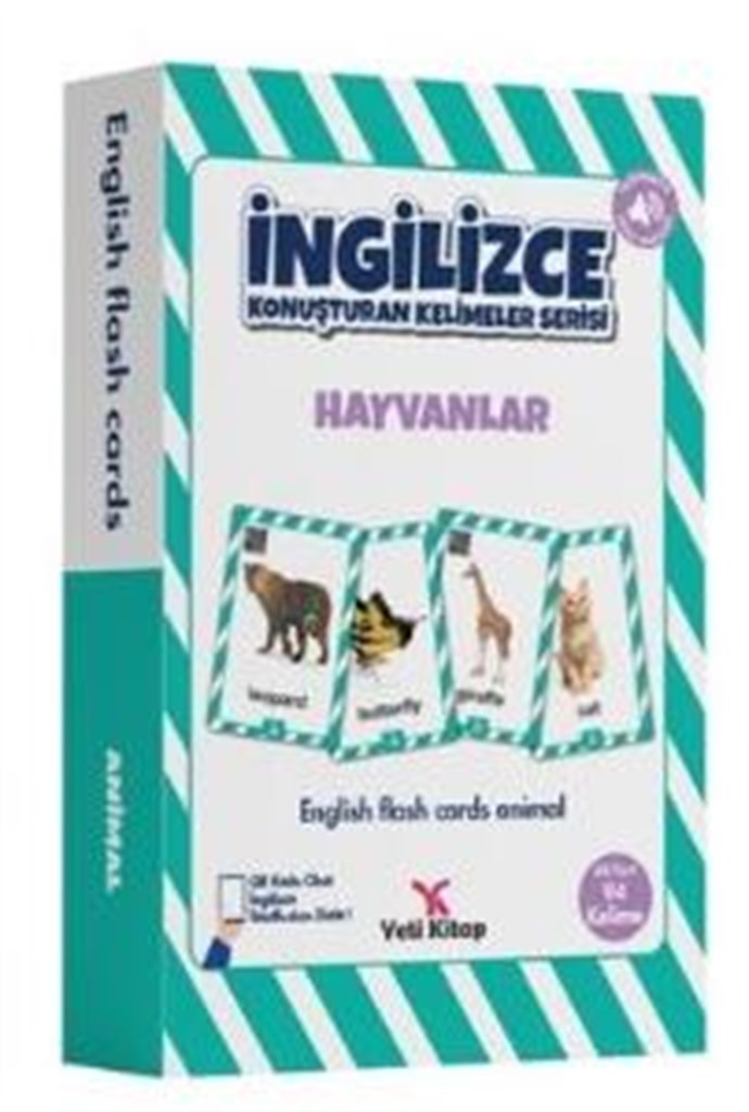 Yeti%20Kitap%20Ingilzce%20Kelime%20Kartları%20Hayvanlar